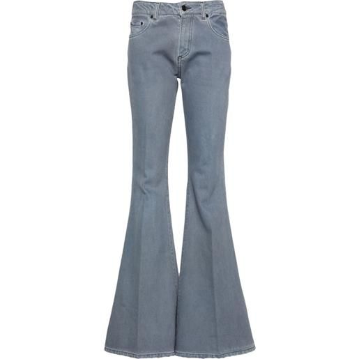 Haikure jeans farrah svasati con effetto vissuto - blu