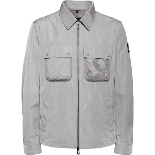 Belstaff giacca-camicia outline - grigio