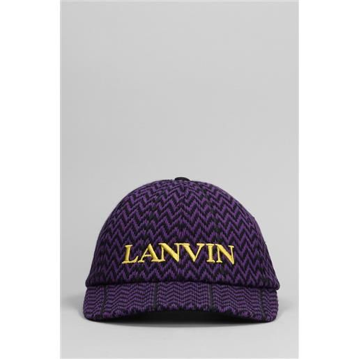 Lanvin x Future cappello in cotone nero