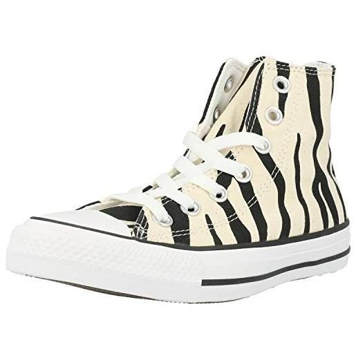Converse scarpe casual uomo chuck taylor all-star zebra, ginnastica, multicolore, 35 eu