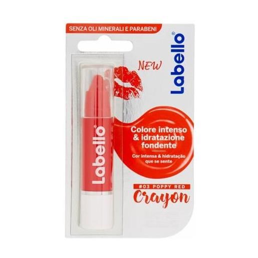 Labello crayon poppy red lipstick 3g