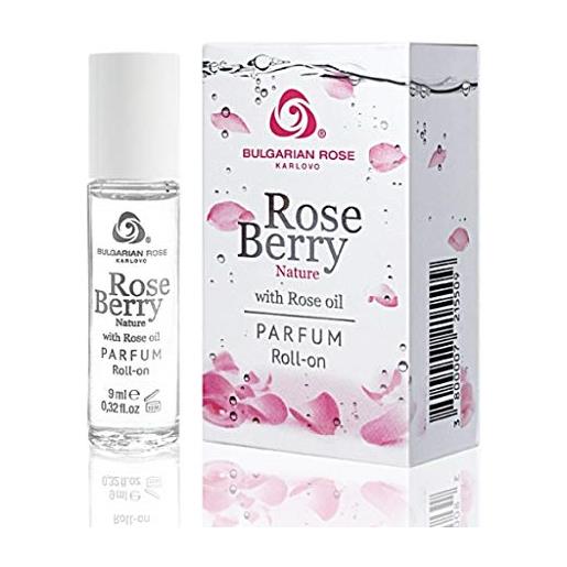 Rose berry nature profumo roll on assenza di alcool 9 ml