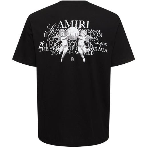 AMIRI t-shirt in jersey di cotone con stampa