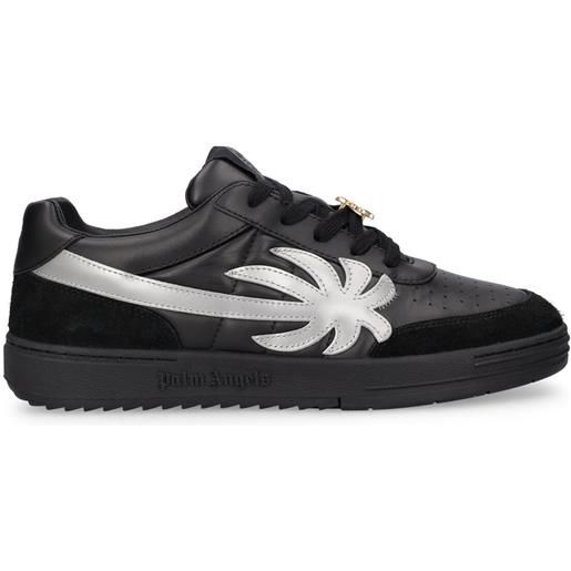 PALM ANGELS sneakers palm beach in pelle