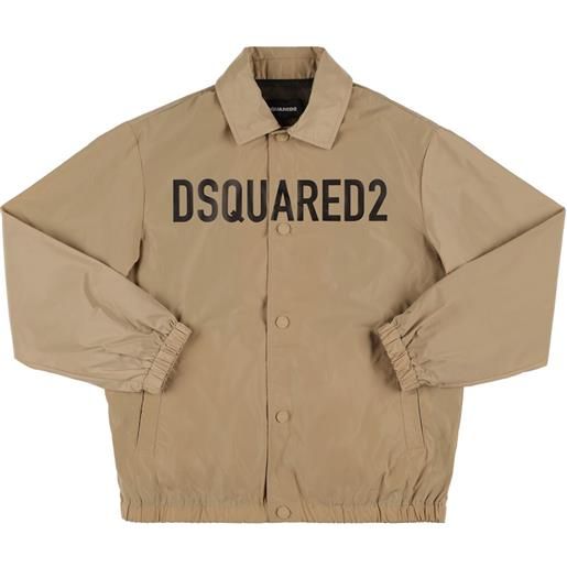 DSQUARED2 giacca in nylon con logo