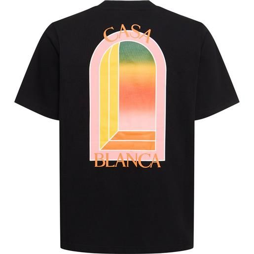 CASABLANCA t-shirt lvr exclusive gradient arch