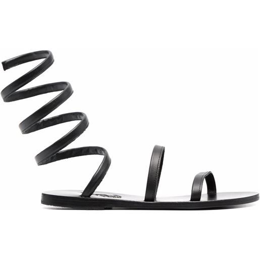 Ancient Greek Sandals sandali ofis con cinturino alla caviglia - nero