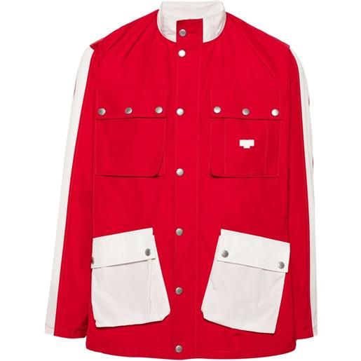 FURSAC giacca con design color-block - rosso
