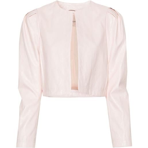 TWINSET giacca crop - rosa