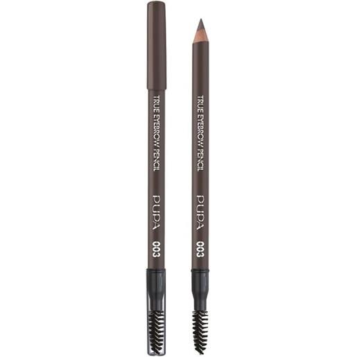 Pupa true eyebrow pencil 1.08g matita sopracciglia 003 dark brown