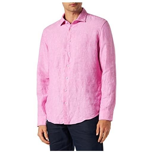 Seidensticker camicia slim fit a maniche lunghe maglietta, colore: rosa, 40 uomo