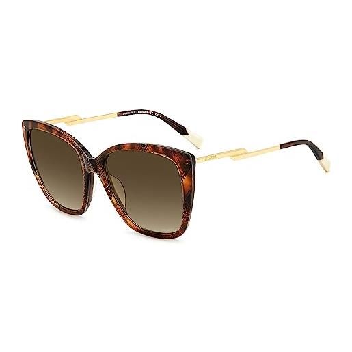 Missoni occhiali da sole mis 0123/g/s havana pink/brown shaded 57/18/145 donna