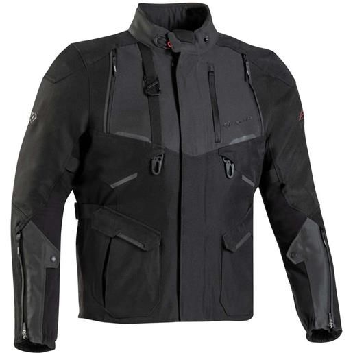 Ixon giacca moto in tessuto adventure Ixon eddas c-size nero antr