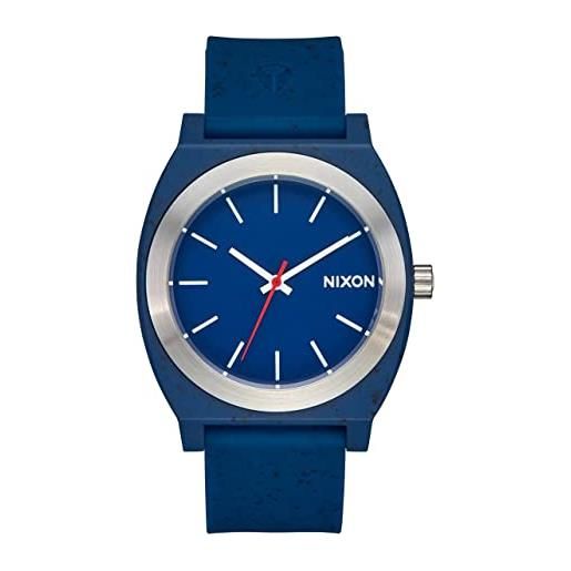 Nixon orologio analogueico quarzo uomo con cinturino in silicone a1361-5138-00