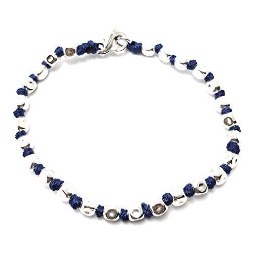 Spadarella Bracciale uomo bangle motivo a catena in argento - BR501