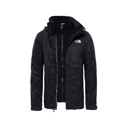 The North Face m new or triclim giacca, uomo, tnf black/tnf black, s