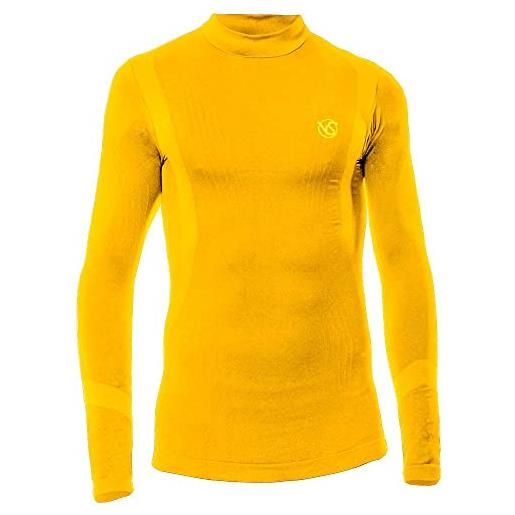 Vivasport lupetto maglia termica, giallo, 12-14 anni bambino