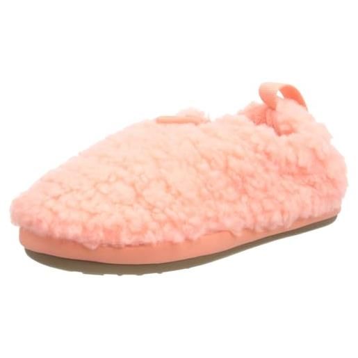 UGG pantofola peluche, pantofole unisex - bambini e ragazzi, rosa stella marina rosa, 38 eu