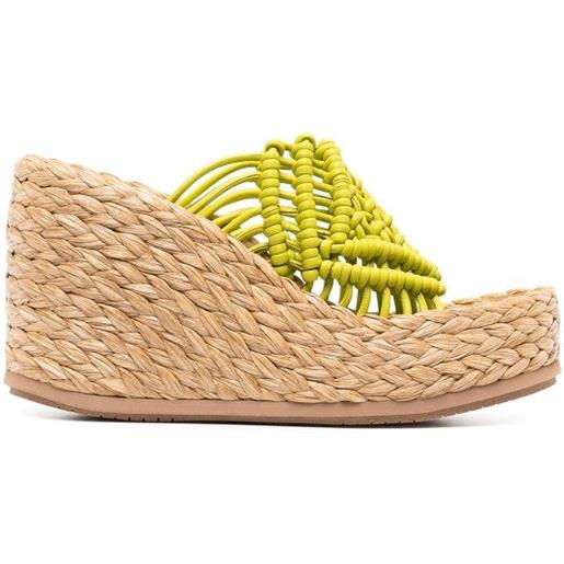 Paloma Barcelò sandali con design intrecciato