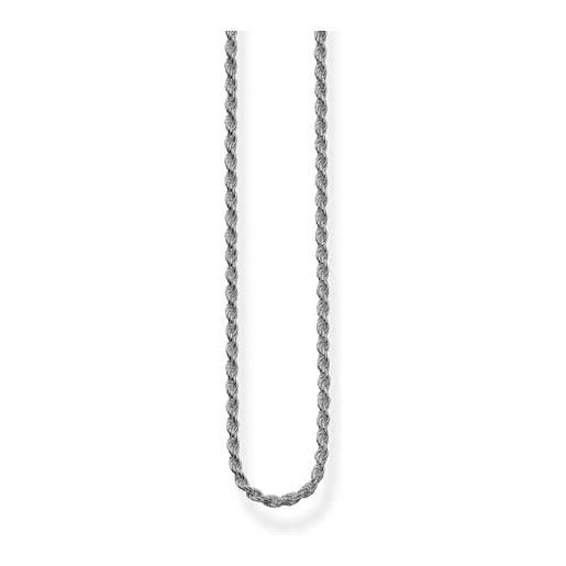 Thomas sabo ke1349-637-12-l80 - collana da donna senza ciondolo, in argento sterling 925