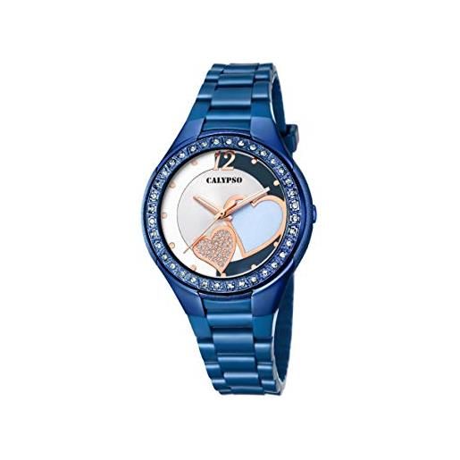 Calypso orologio analogico donna con cinturino in plastica k5679/r