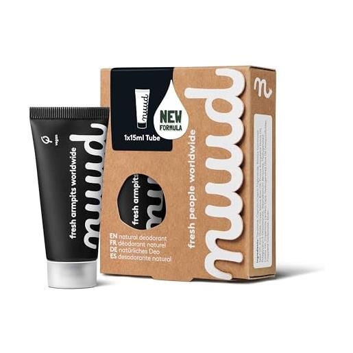 Nuud - creme deo (starter (1x15ml), schwarz)