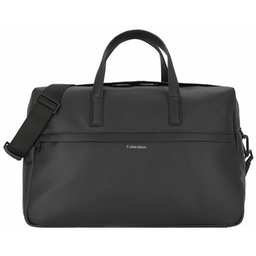 Calvin Klein ck must borsa da viaggio weekender 45.5 cm nero