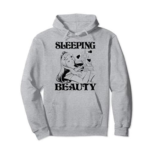 Disney sleeping beauty nap time felpa con cappuccio