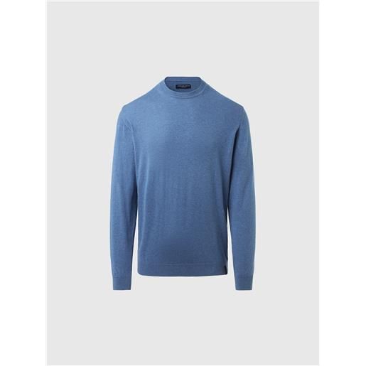 North Sails - maglione girocollo, blue melange