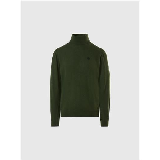 North Sails - maglione con collo alto, ivy green