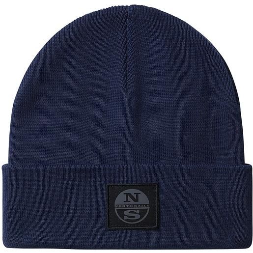 North Sails - berretto in cotone organico, navy blue