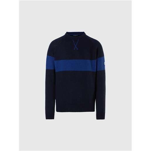 North Sails - maglia in lana ecotec®, navy blue