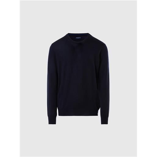 North Sails - maglione in hydrowool, navy blue