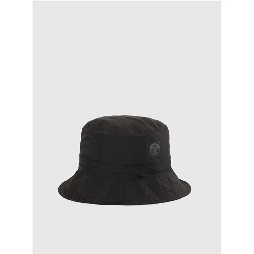 North Sails - bucket hat in nylon, black