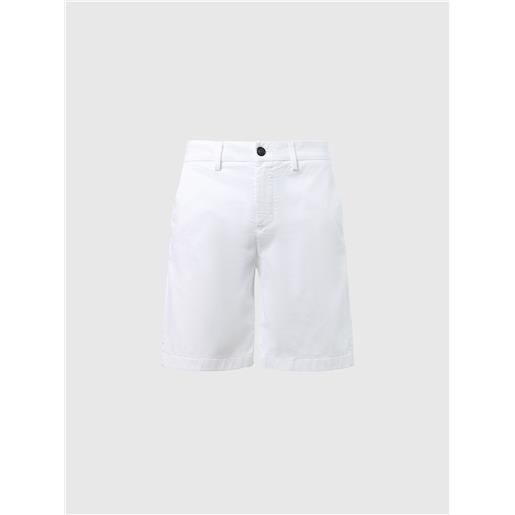 North Sails - shorts chino in cotone, white