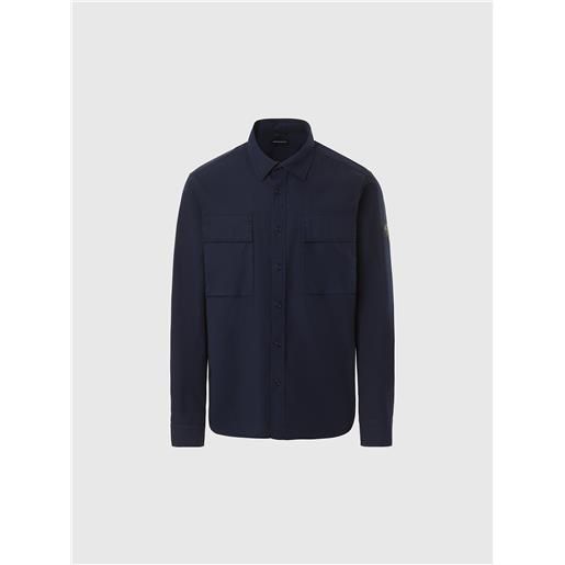 North Sails - camicia in popeline, navy blue