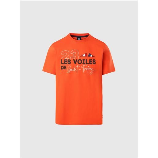 North Sails - saint-tropez t-shirt, bright orange