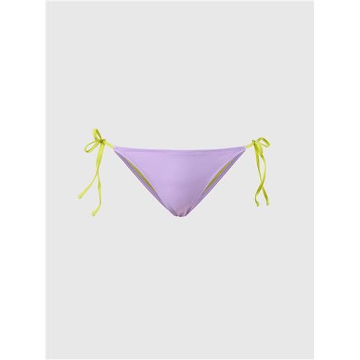 North Sails - slip bikini con laccetti, lilac bloom