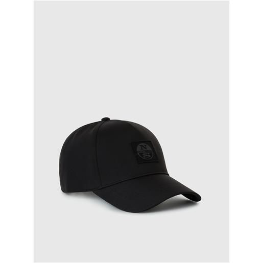 North Sails - cappello in softshell riciclato, black