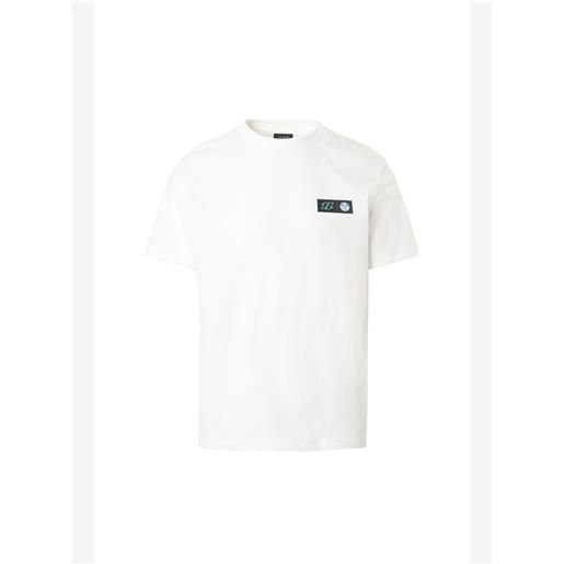 North Sails - t-shirt con stampa grafica, white