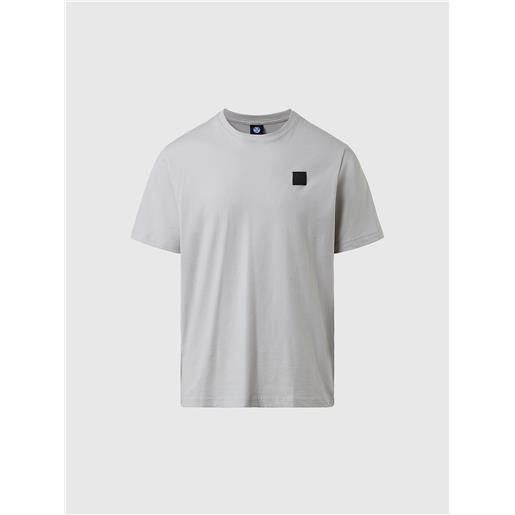 North Sails - t-shirt in cotone organico, grey violet