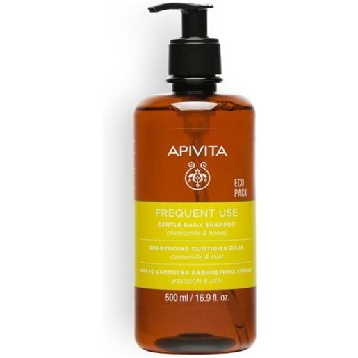 Apivita Capelli apivita frequent use - shampoo delicato uso frequente camomilla & miele, 500ml