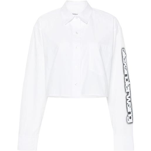 Alexander Wang camicia con stampa halo - bianco