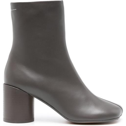 MM6 Maison Margiela stivaletti anatomic 70mm - grigio