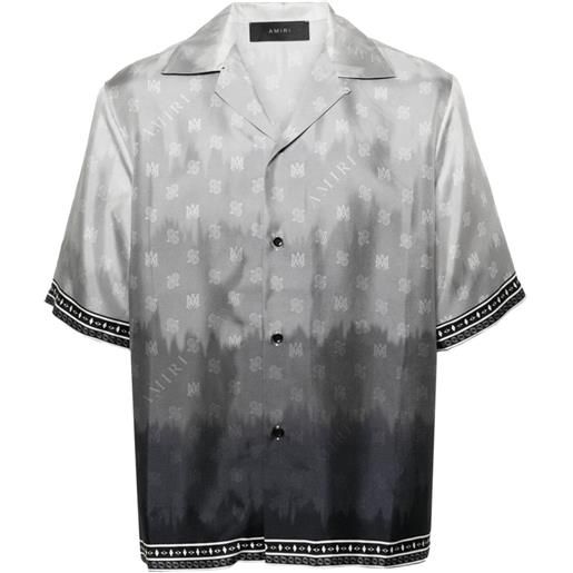 AMIRI camicia con stampa - grigio