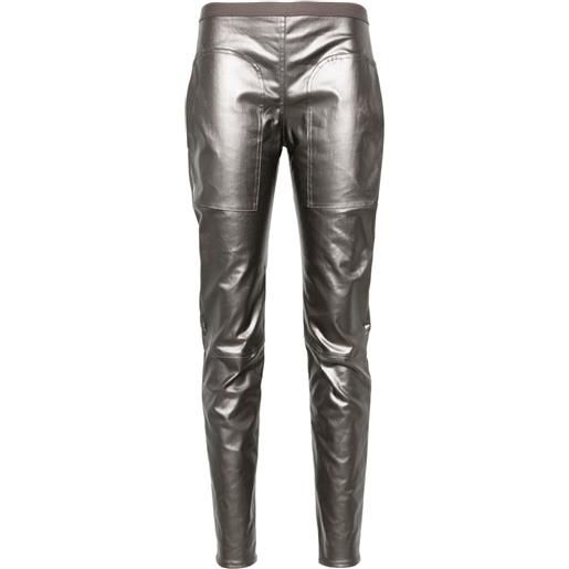 Rick Owens pantaloni slim - argento