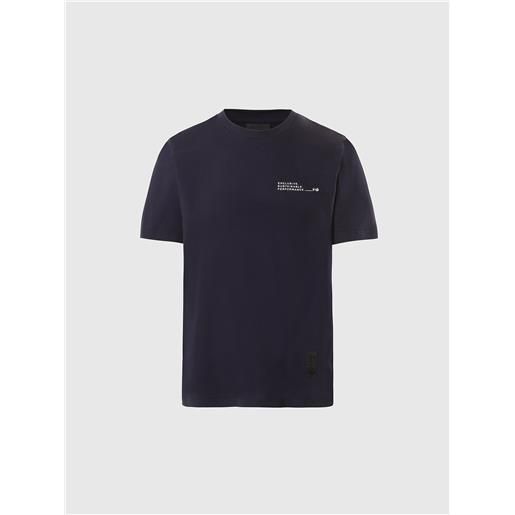 North Sails - t-shirt in jersey organico, navy blue