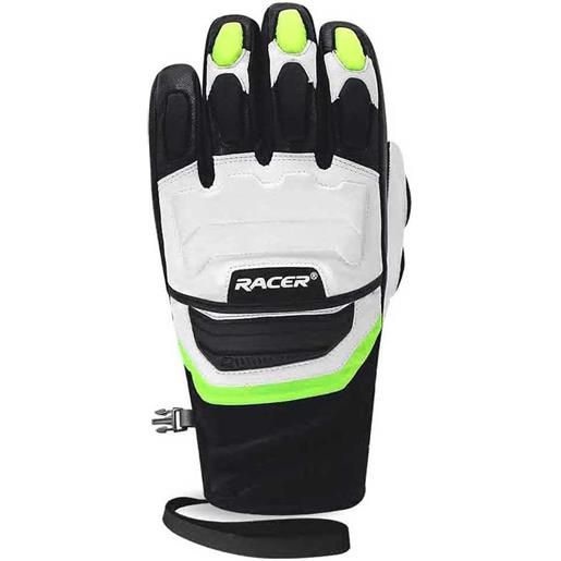 Racer pro 2 gloves bianco l uomo