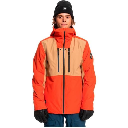 Quiksilver muldrow jacket arancione l uomo