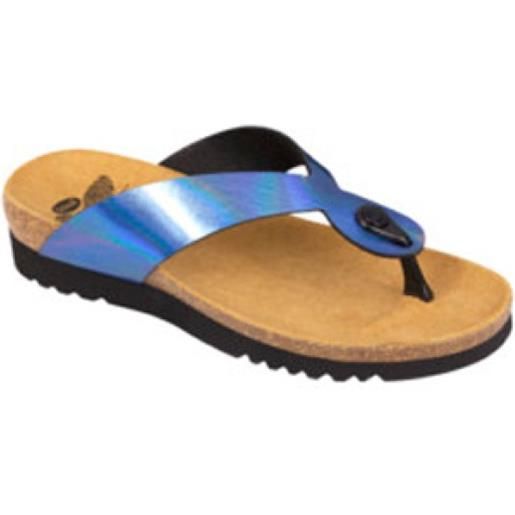 SCHOLL SHOES kenna synthetic iridescent woman blu 41 dr. Scholl®